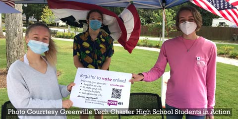 Greenville Tech Charter High School Students in Action